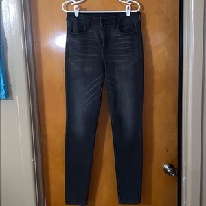 American Eagle Hi-Rise black skinny Jegging